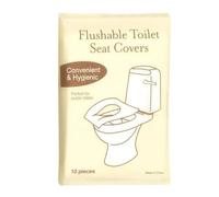 Copriwater igienici - Copriwater da bagno resistenti e durevoli, fodere impermeabili per sedili del WC, fodere per sedili del water biodegradabili, coprisedili compatti e leggeri per viaggi, ufficio