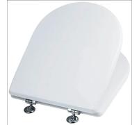 Copriwater in Laccato in Mdf Modello Esedra 35.6 x 6 x 44 cm Bianco