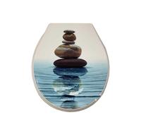 Copriwater in plastica resistente tavoletta per wc 44x36.5 cm varie fantasie