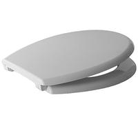 Copriwater in Termoindurente, serie Ellisse della Ideal Standard, Bianco, con cerniere in acciaio inossidabile