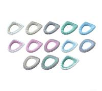 Copriwater lavabile con imbottitura spessa in poliestere elasticizzato, progettato per adattarsi a diverse forme di sedile WC (8)