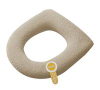 Copriwater lavabile per freddo, Light tan HANDLE, Light tan C | Coprisedile per lavabile e traspirante con maniglia facile presa per la maggior parte dei standard a casa