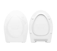 Copriwater LFT SPAZIO SIMAS Come Originale SLIM, In Plastica Termoindurente,Colore Bianco MADE IN ITALY