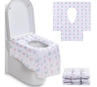 COPRIWATER MONOUSO ANTIBATTERICO 30 PEZZI PER BAMBINI E ADULTI 65X60 CM