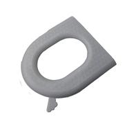 Copriwater morbido e impermeabile in EVA, adesivo for WC, caldo e invernale, protezione for sgabello da bagno, accessori for il bagno(White)