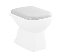 Copriwater originale per vaso tradizionale o monoblocco Ginevra, in ABS con chiusura standard e cerniere regolabili