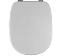Copriwater ovale Tesi in poliestere bianco Bianco