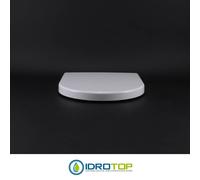 Copriwater per AXA ONE come ORIGINALE TERMOINDURENTE BIANCO cerniera inox
