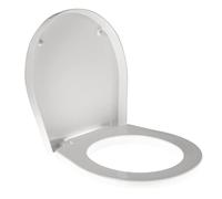 Copriwater per ESEDRA KEY AVVOLGENTE come ORIGINALE TERMOINDURENTE BIANCO cerniera inox