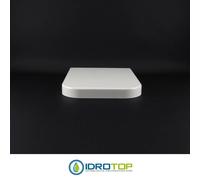 Copriwater per FLAMINIA TERRA come ORIGINALE TERMOINDURENTE BIANCO cerniera