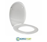 Copriwater per G.S.I. CITY AVVOLGENTE TERMOINDURENTE BIANCO cerniera inox