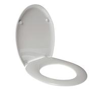 Copriwater per G.S.I. CITY SOSPESO AVVOLGENTE TERMOINDURENTE BIANCO cerniera inox