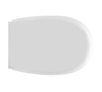SEDILE WC PER GLOBO VASO DIVA BIANCO FORMA 6 Bianco Copriwater Universali