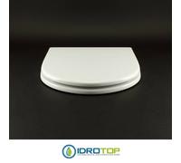 Copriwater per HATRIA DOLCEVITA BIANCO cerniera cromo normale o rallentata soft