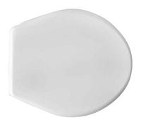 Sedile wc coprivaso per Incea vaso Pompea 43-45x38,5 cm con cerniere regolabili