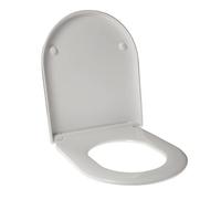 Copriwater per KERASAN FLO AVVOLGENTE TERMOINDURENTE BIANCO cerniera inox