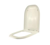 Copriwater per NERO CERAMICA AMICA come ORIGINALE TERMOINDURENTE BIANCO cerniera inox normale o rallentata soft close