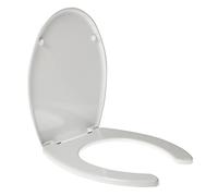 Copriwater per POZZI GINORI DISABILE ABELE TERMOINDURENTE BIANCO cerniera inox