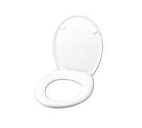 Copriwater per POZZI GINORI FANTASIA TERMOINDURENTE BIANCO cerniera inox normale