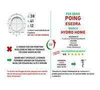 Copriwater Poing Esedra termoindurente avvolgente come originale