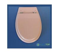 Copriwater Pozzi Ginori OLIMPICA-ALFEO ROSA R.G. Cerniera Cromo-Sedile-Asse Wc