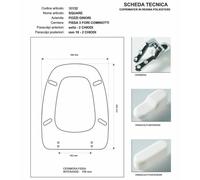 Copriwater Pozzi Ginori SQUARE PERGAMON Cerniera Rallentata Soft Close