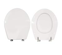 Copriwater Quarzo Dolomite legno rivestito in resina poliestere bianco