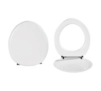 Copriwater resina forma tonda bianco 9-21 cm mod. Full 48 SAPAL