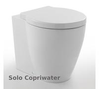 Copriwater sedile frenato per sanitari bagno Easy Bath di Cielo Ceramica bianco