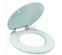 COPRIWATER SEDILE TAVOLETTA UNIVERSALE PER WC CM.37X44 IN LEGNO LACCATO