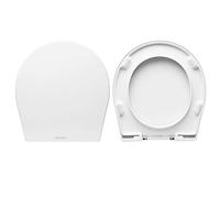 Copriwater Sedile Wc come originale Key Esedra Termoindurente avvolgente Bianco by HYDRO HOME (CHIUSURA AMMORTIZZATA)