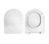 Copriwater Sedile Wc compatibile con SFERA 52 54 CATALANO, In Plastica Termoindurente,Colore Bianco MADE IN ITALY CHIUSURA AMMORTIZZATA
