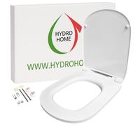 Copriwater Sedile Wc dedicato/compatibile con Oasi Pozzi Ginori termoindurente bianco Sgancio Rapido by HYDRO HOME