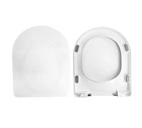 Copriwater Sedile Wc Giò Hidra Come Originale, In Plastica Termoindurente Avvolgente,Colore Bianco MADE IN ITALY