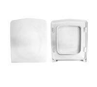 Copriwater Sedile Wc OCEANO ALTHEA Come Originale, In Plastica Termoindurente Avvolgente,Colore Bianco MADE IN ITALY CHIUSURA AMMORTIZZATA