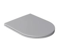COPRIWATER SOFT CLOSE PER VASO FILOMURO BATHCORE SERIE INFINITY COLOR GRIGIO PIE