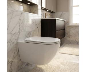 Copriwater softclose bianco compatibile Gemma 2 - Ceramica Dolomite