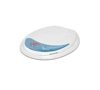 Copriwater Tavoletta Wc in plastica gabbiano 47 x 38 x 4 cm