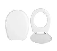 Copriwater termoindurente ovale bianco mod. Colibrì 2 SANIPLAST