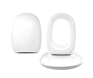 Copriwater termoindurente ovale serie Quinta/Easy 2.0 chiusura standard GEBERIT