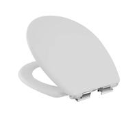 Copriwater universale bianco chiusura rallentata soft-close in plastica