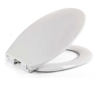 Copriwater Universale Copri WC Coprivaso Chiusura Lenta Sedile Bianco 37x44 cm