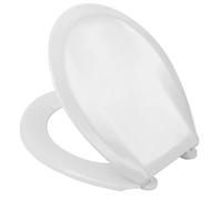 Copriwater universale in polipropilene bianco antibatterico 1,4 kg