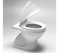 COPRIWATER UNIVERSALE SOFT CLOSE CHIUSURA RALLENTATA MATERIALE TERMOINDURENTE