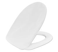 Copriwater Wc Dolomite Garda - Sedile Wc Originale J104100 - Copri Wc per Vaso Sospeso e a Pavimento - Asse Wc Bianco in Termoindurente