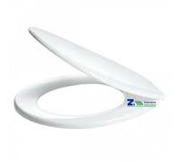 COPRIWATER WC TAVOLETTA BAGNO UNIVERSALE PLASTICA BIANCO + CERNIERE ART.10511