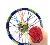 Coprone di bici da bici universale per la motocross boke bici fuori strada in sella a più standard con la maggior parte dei cerchioni standard(Pink 36 PCS)