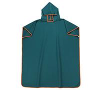 Coptiner Poncho Asciugamano fasciatoio con cappuccio, asciugamano in microfibra ad asciugatura rapida, leggero, asciugamano da spiaggia per adulti, piscina, surf, spiaggia (Blu)