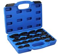 Coptiner Set di chiavi dinamometriche con testa di gallone, 19 pezzi, 8-32 mm, per cricchetti da 3/8" e 1/2", scatola portatile