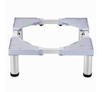 Coptiner Supporto per lavatrice regolabile con 4 piedini robusti e carico massimo 500 kg, base regolabile multifunzionale per lavatrice